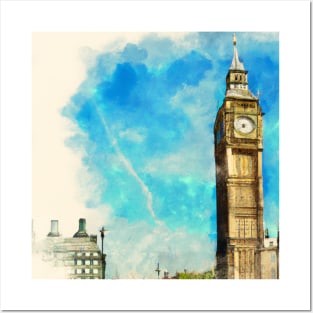 London Big Ben Posters and Art